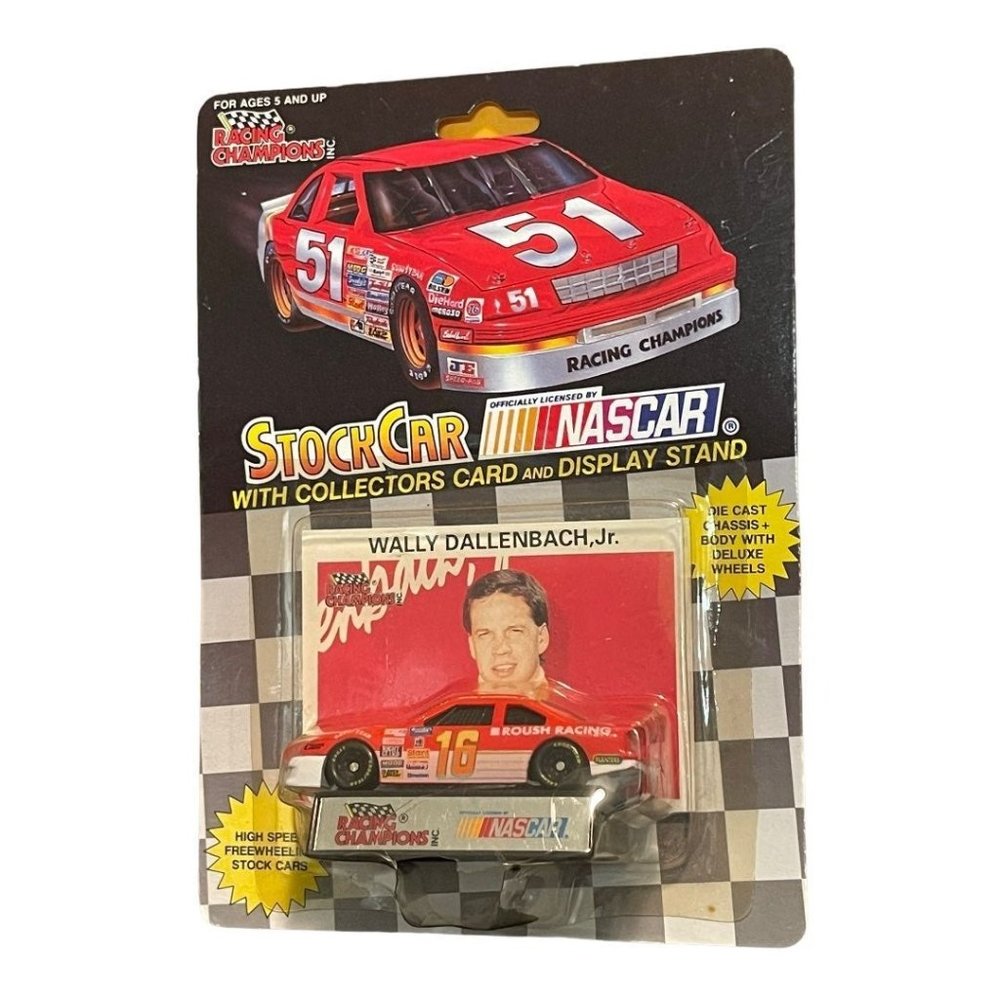 Racing Champions 1/64 Wally Dallenbach Jr.  #16 Li Roush Racing Stock Car